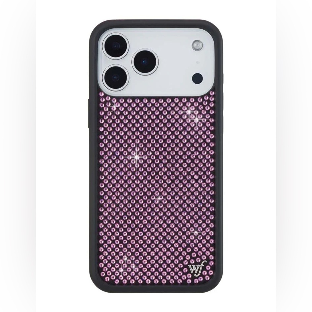 NWT — Pink Crystal iPhone 17 Pro Max Case — Wildflower
